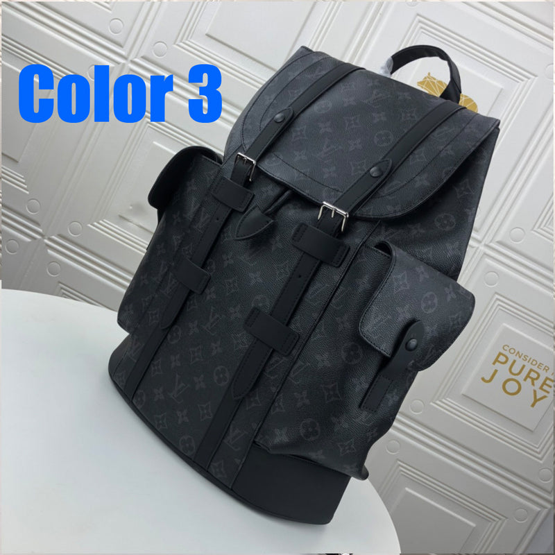 LLP211 High quality 41x47x13cm backpack leather for women and men bag