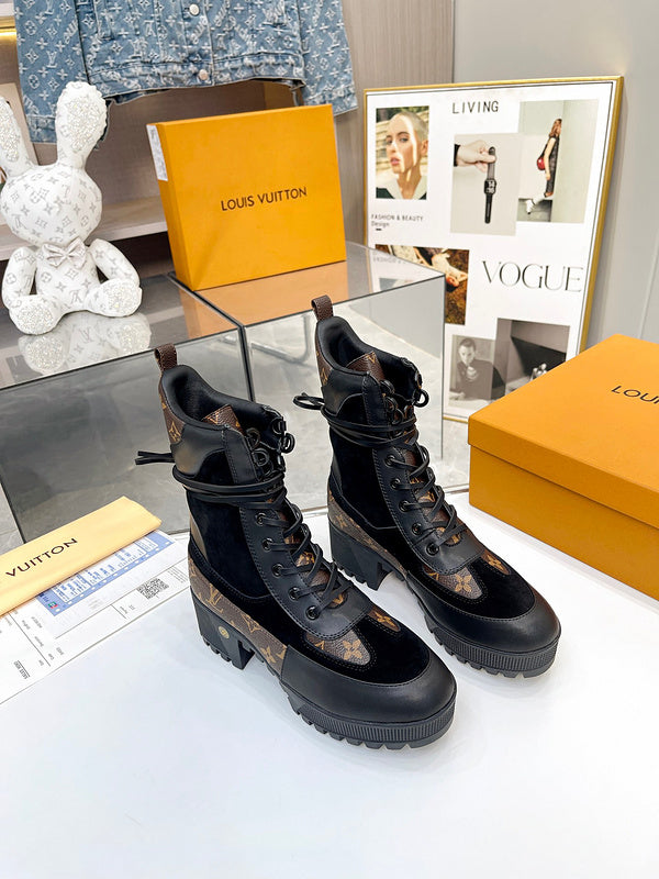 OLS28 Leather Women Shoes 35-42 with box