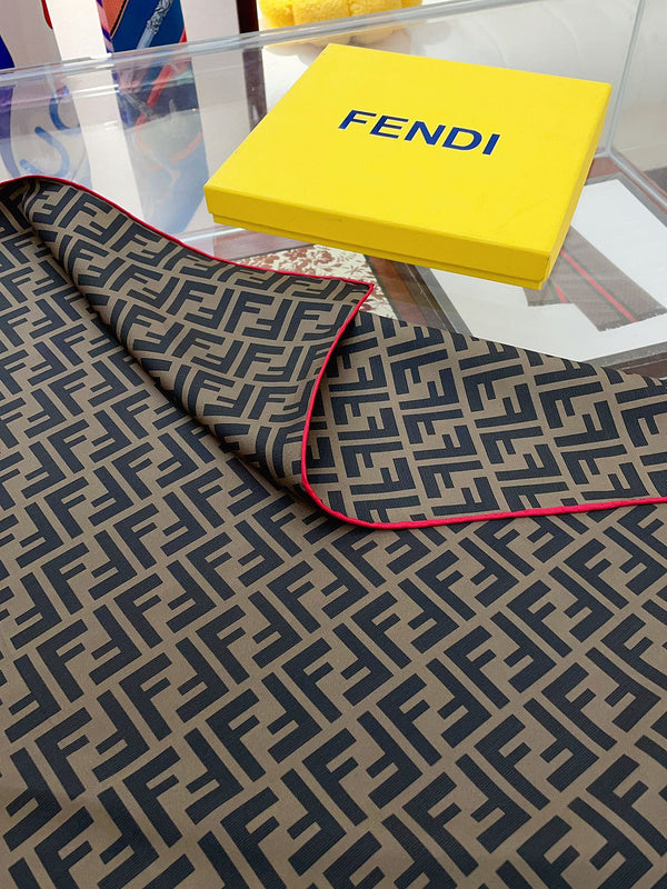 XFC5 Silk satin 90-90CM scarf