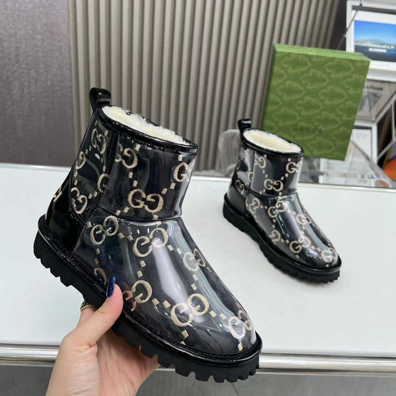 OGS25 Wool Women 35-40 Leather Shoes with box