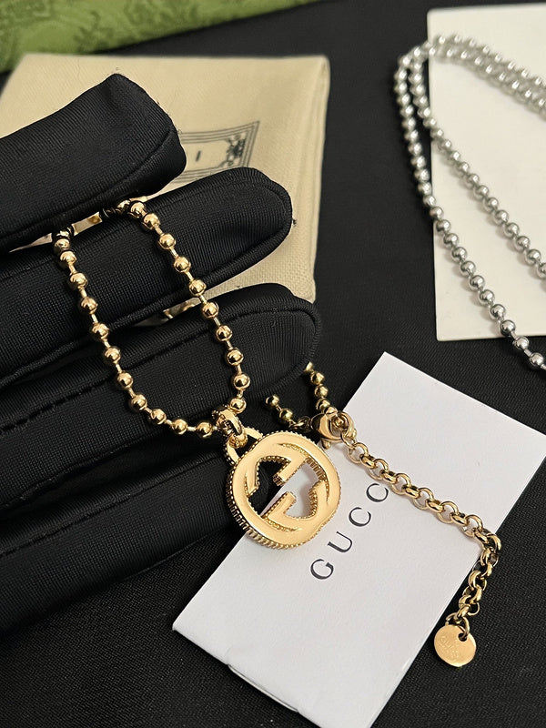 X582 Women's new fashion titanium steel necklace  jewelry