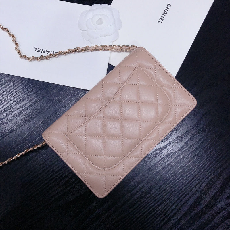 XCP018 Bag leather 19-13-4CM Bag Gold