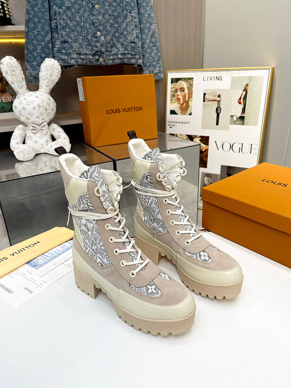 OLS28 Leather Women Shoes 35-42 with box