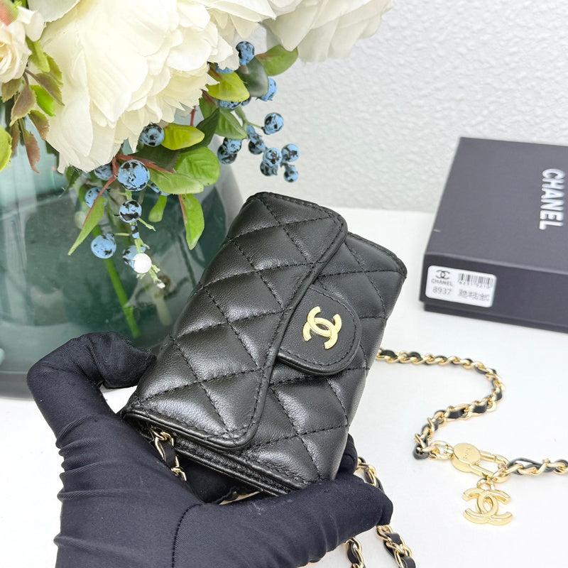 LCP04 Wallet Bag 13.1-7.5-2.1CM Leather bags with box