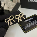 A1040   Women's bow earrings jewelry