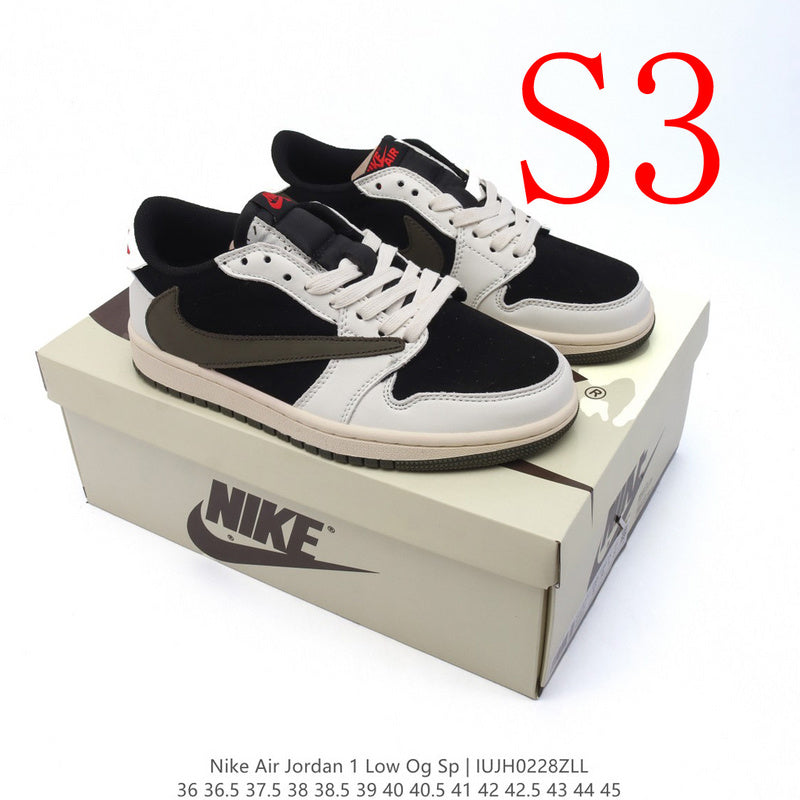 BNS19 Man And Women Leather Shoes 36-45 with box