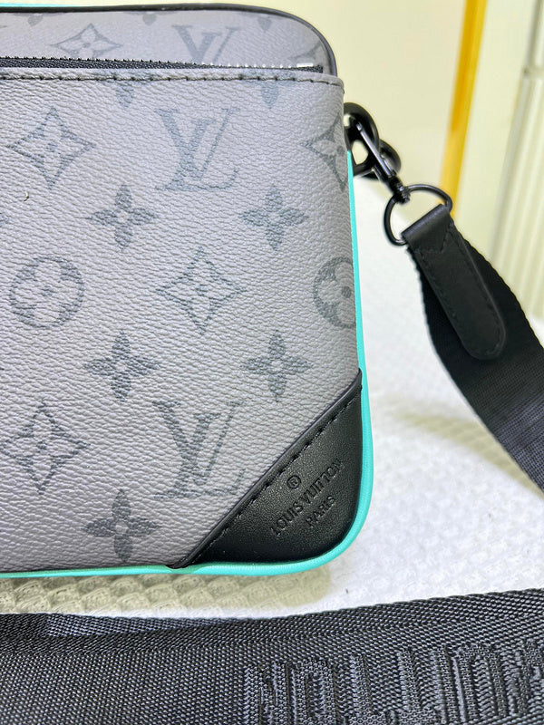 LLP88 Men  Leather Bag 25-18.5-7CM Shoulder Bags
