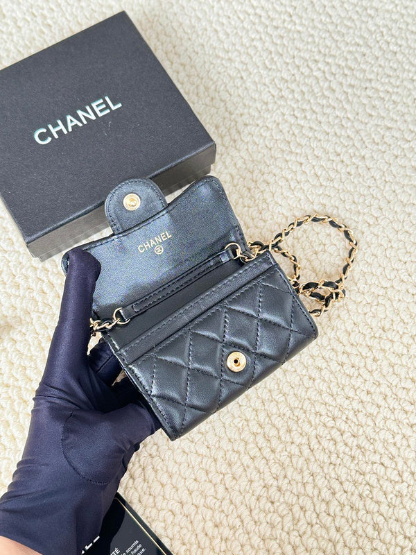 LCP02 Wallet Bag 13.1-7.5-2.1CM Leather bags with box