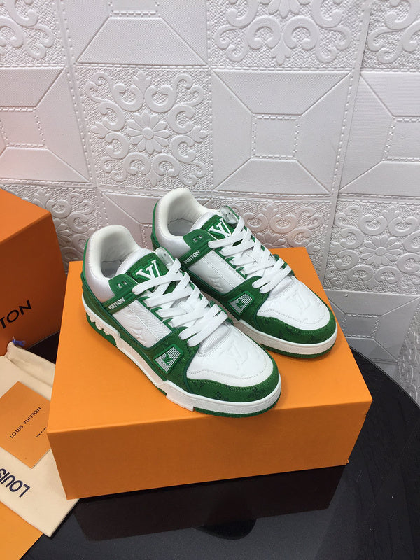 LLS1 High quality leather shoes women 35-41 or man 40-45 with box