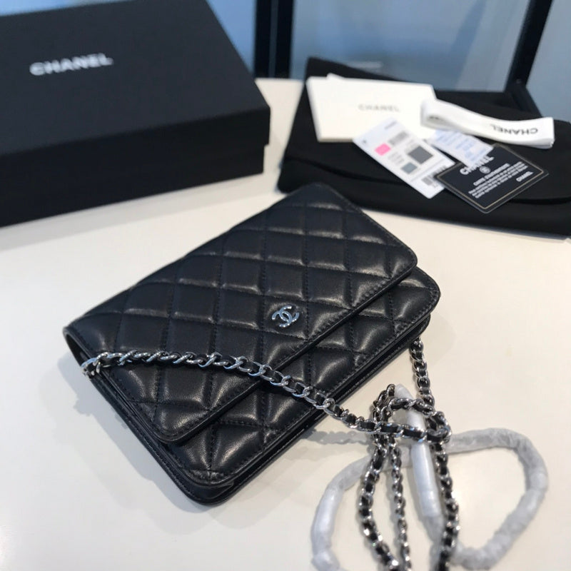 XCP017 Bag leather 19-13-4CM Bag silver logo