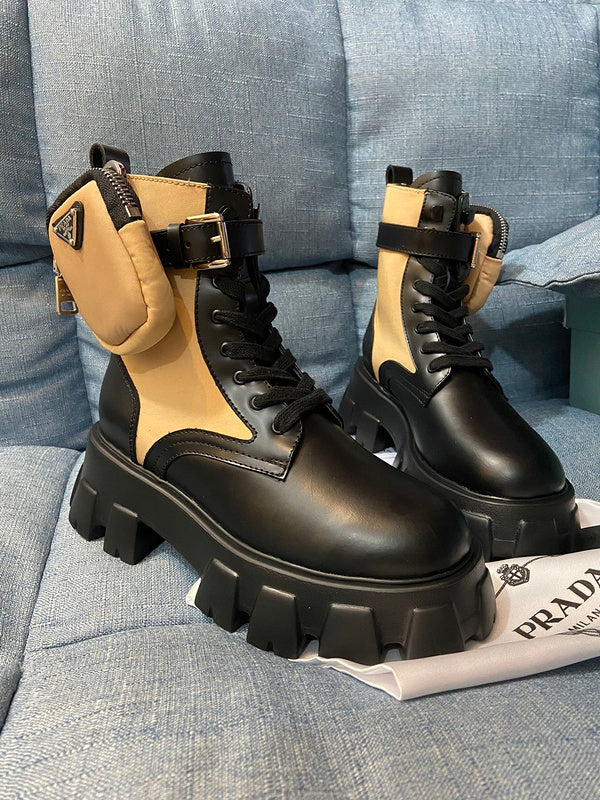 ZLPS2 Martin boots In sheepskin high quality shoes with box