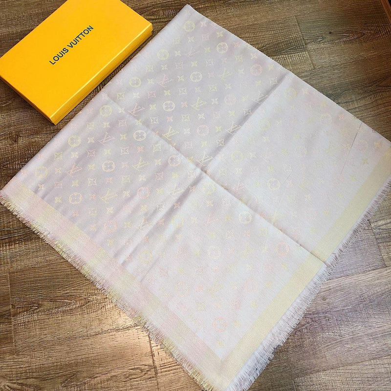 LSC3 Silk cotton 140-140CM scarf Can choose With box