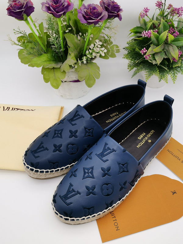 OLS35 Leather Women Shoes 35-42 Fisherman's shoes With box