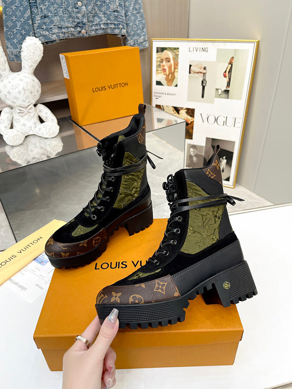 OLS28 Leather Women Shoes 35-42 with box