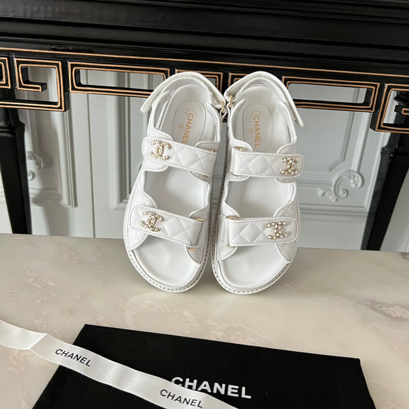 MCS65 Leather slippers Women shoes 35-40 With box
