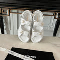 MCS65 Leather slippers Women shoes 35-40 With box