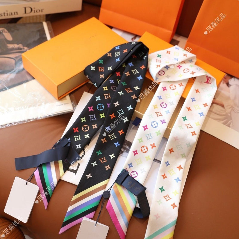 XLC02 Silk satin 6-120CM Scarf