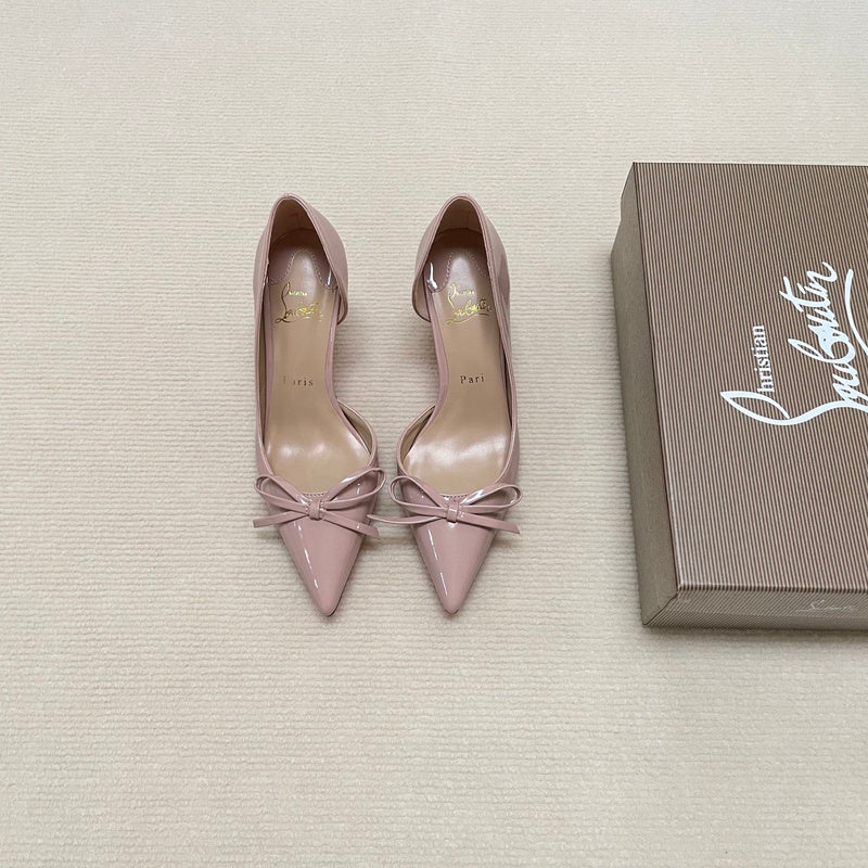 MBCL2 Women Heel 6CM 8CM 10CM Leather shoes 35-41 with box