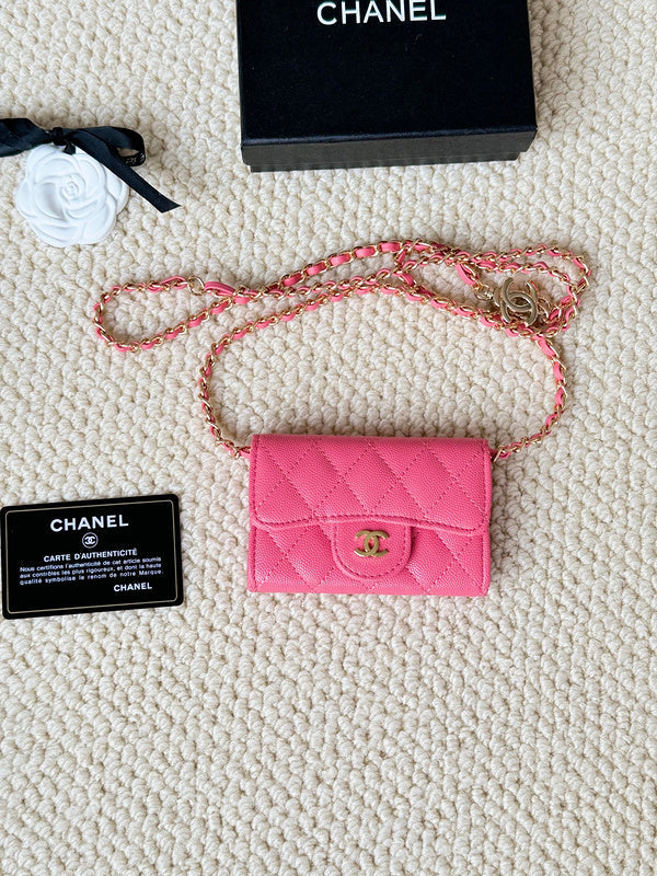 LCP02 Wallet Bag 13.1-7.5-2.1CM Leather bags with box