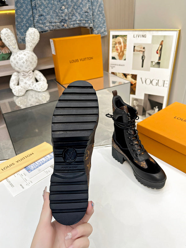 OLS28 Leather Women Shoes 35-42 with box