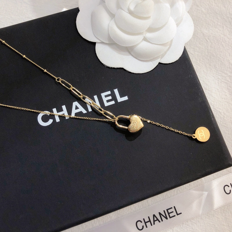 X322  Women's titanium steel necklace jewelry