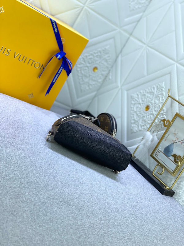 GLP054  High quality leather  for women and men bag  20-42-10CM