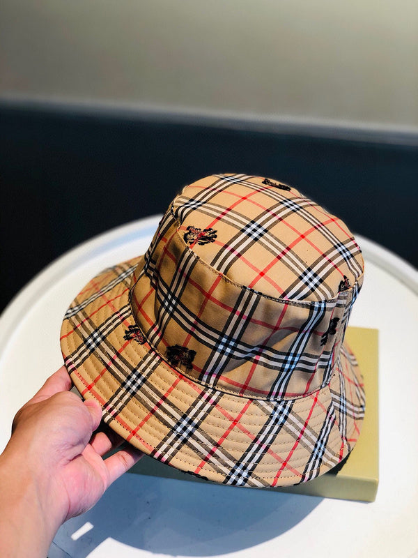 XBH10 Fashion Bucket Hats Summer Sunbonnet Fedoras Outdoor Fisherman Hat Beach Cap