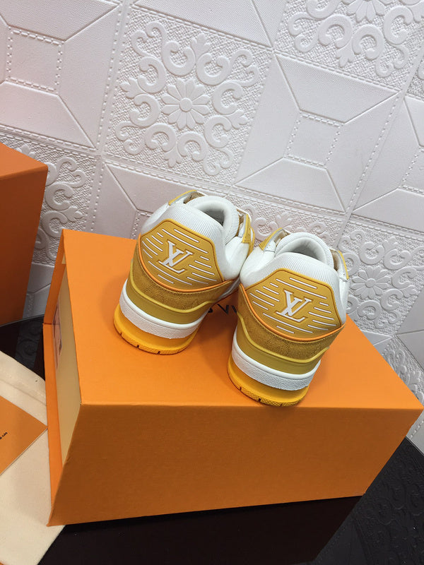 LLS1 High quality leather shoes women 35-41 or man 40-45 with box