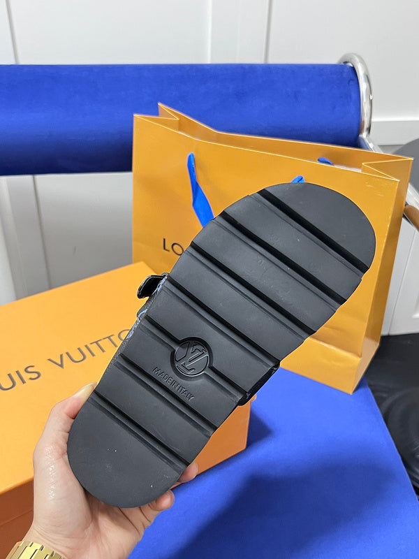 MJLS5 Leather slippers Women shoes 35-42 With box