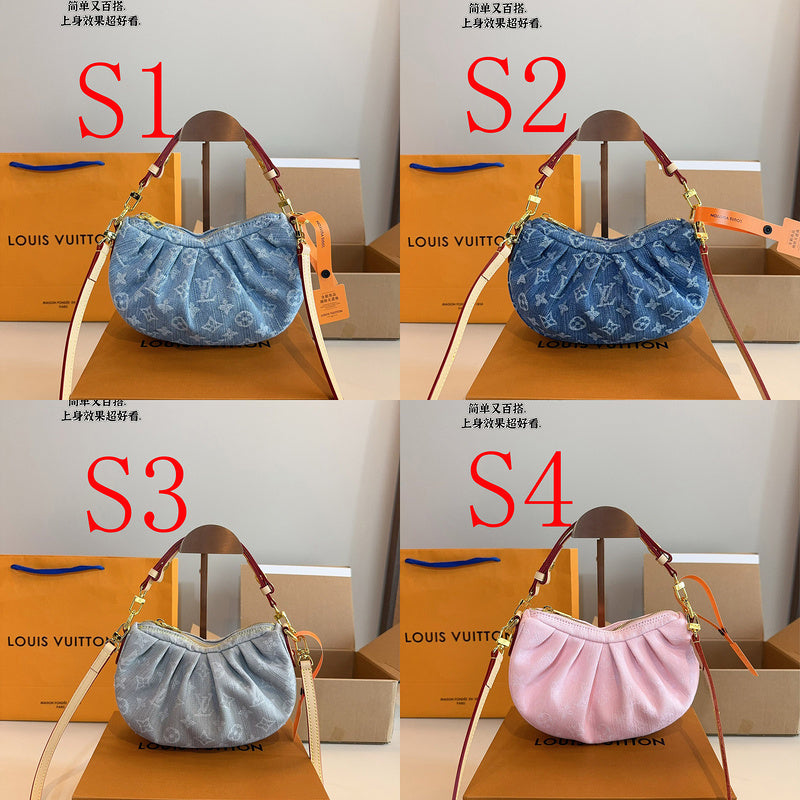MLP39 Leather Bag 22-5-13CM Bags with Box