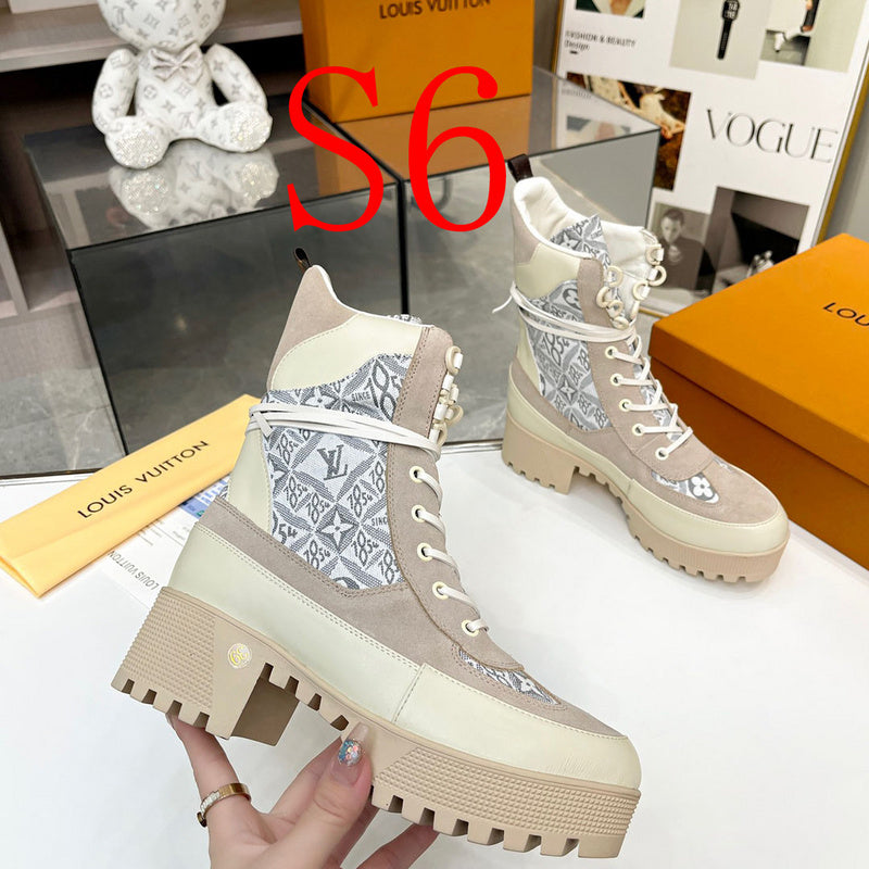 OLS28 Leather Women Shoes 35-42 with box