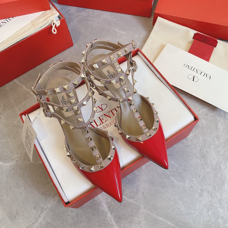 MVS24 Leather Women 6-8-10CM Heel shoes 35-42 With box