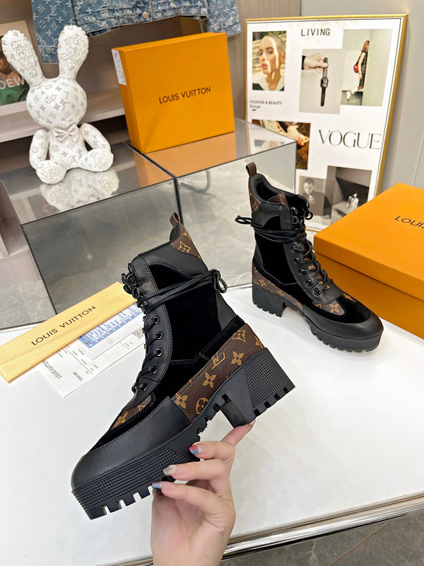 OLS28 Leather Women Shoes 35-42 with box