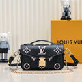 LLP040 Leather bag 21.5x13.5x6CM Bags