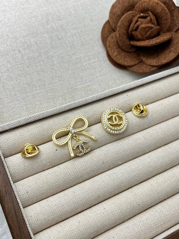D174    Women's brooch 2-piece jewelry set