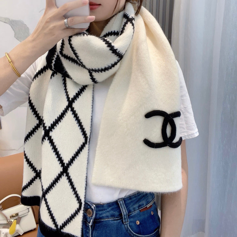 XCC47 54% cashmere 31% sheep wool 15% mulberry silk 30-180CM Scarf