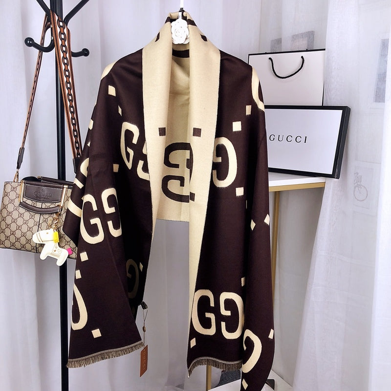 XGC11 cashmere blend 65-190CM Scarf