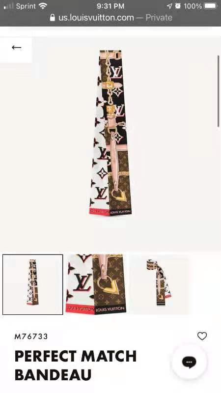 XLC6 Silk satin 8-120CM scarf