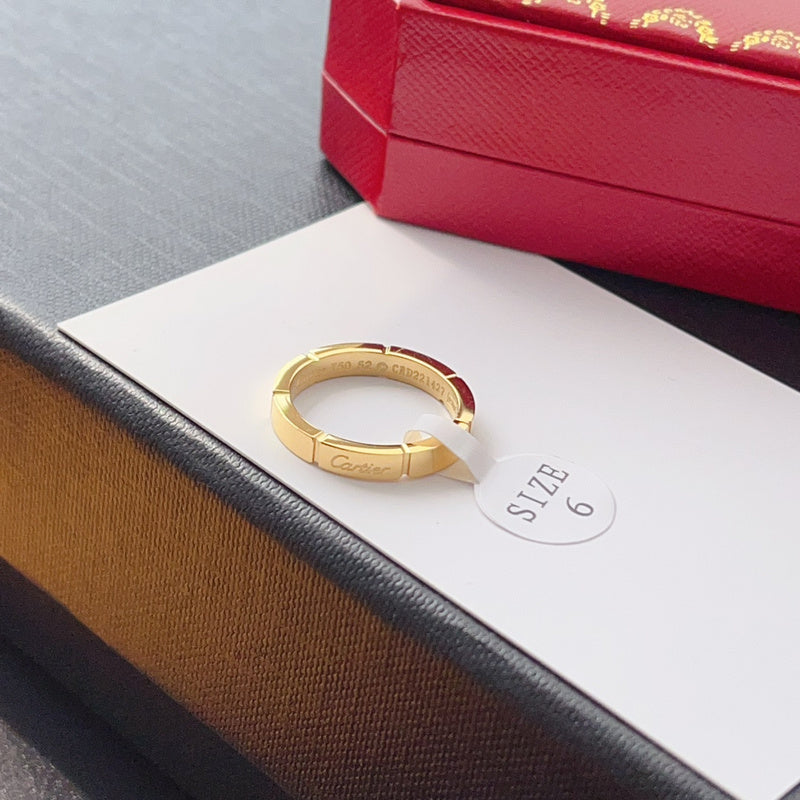 J118   Men's and women's titanium steel ring jewelry