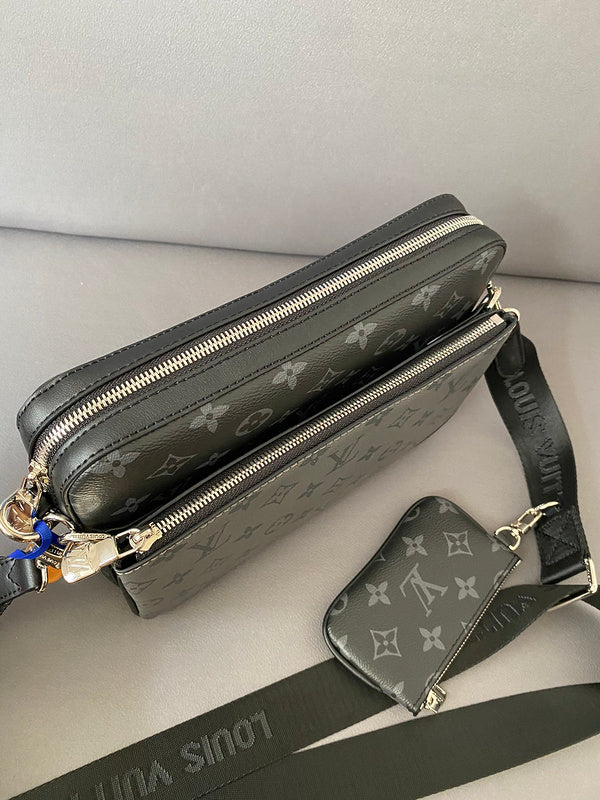 ALP9 Men Bag 25-18CM Leather High Quality with box