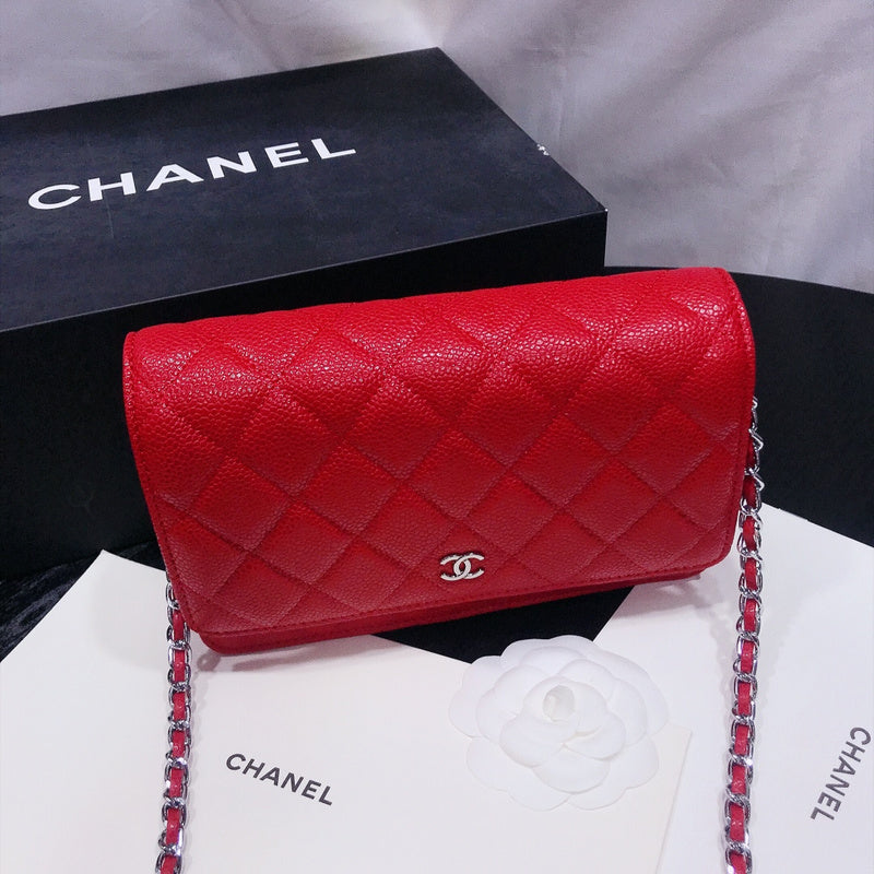 XCP015 Bag leather 19-13-4CM Bag Silver