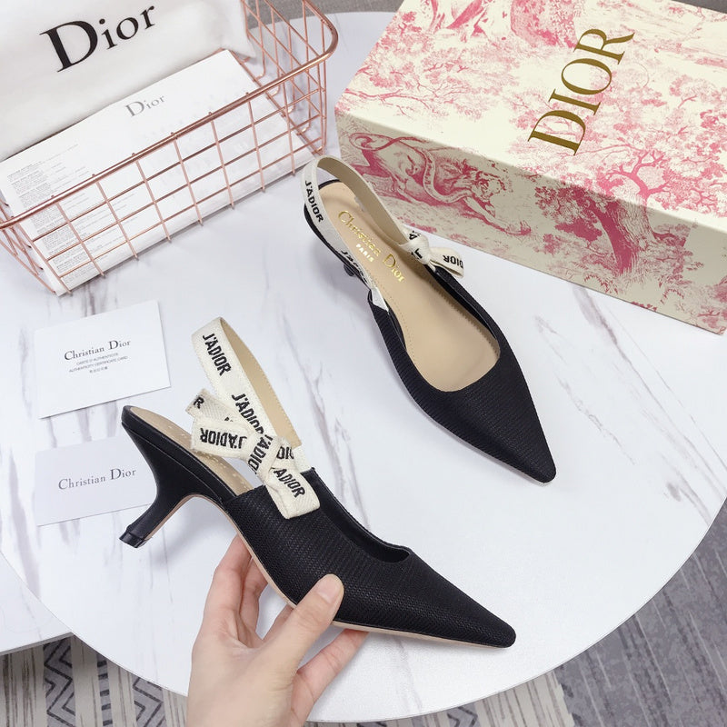 BDS1 High heels 1.5/6.5/10CM size 35-41 women leather shoes with box
