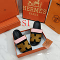 MJHS0 Leather slippers Man and Women shoes 35-44 With box