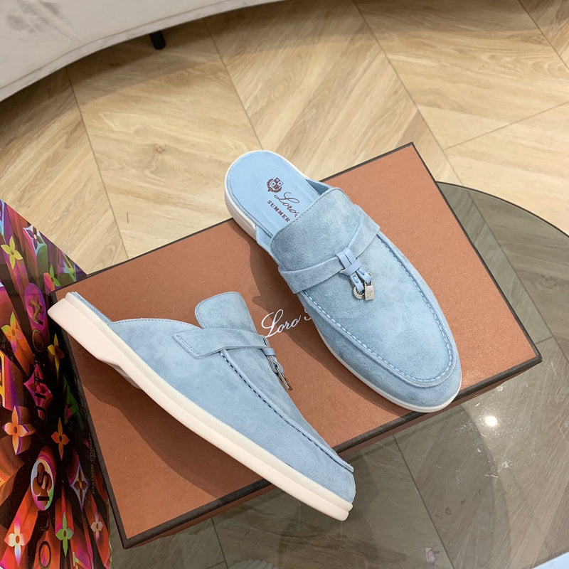 GLS19 Leather shoes Women35-42 Man40-45 Slipper with box