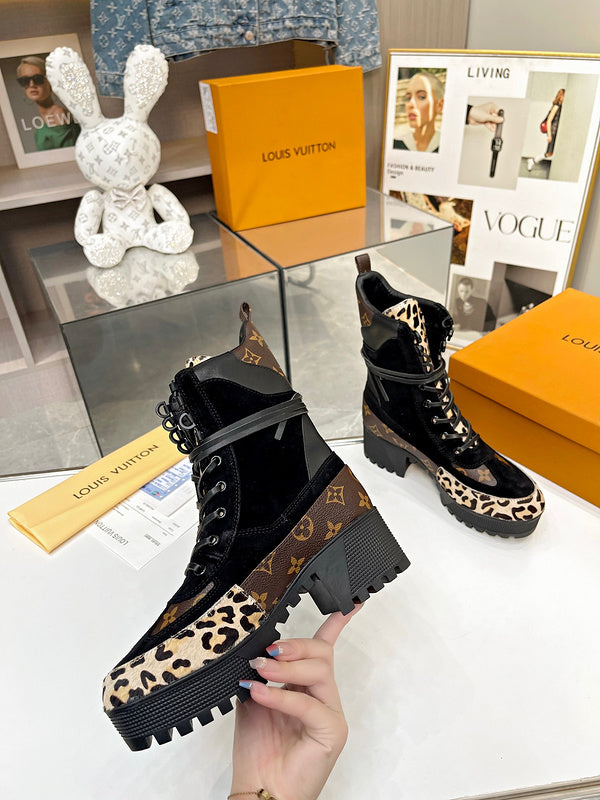 OLS28 Leather Women Shoes 35-42 with box