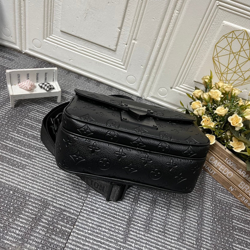 GLP011 High quality Leather 22x18x8CM for women and men Bag