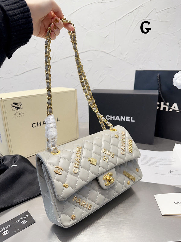 MCP39 Shoulder Bag 25-9-19CM Leather Bags With box