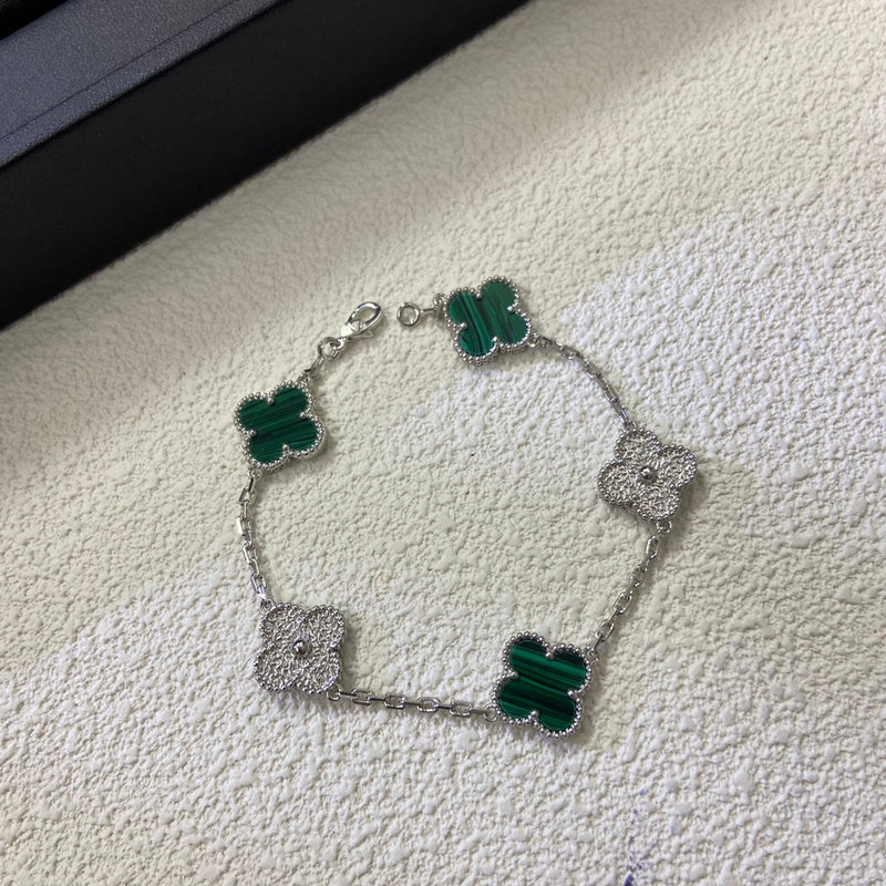 AVSB16   Women's gold hot malachite green bracelet jewelry