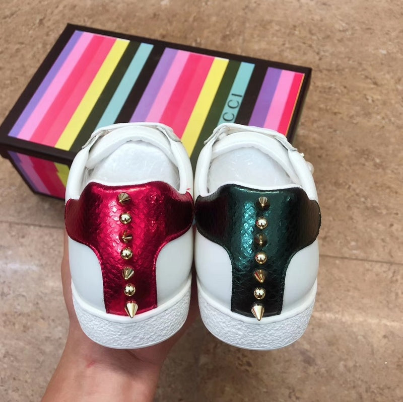 MJGS43 Women 35-40 Man 40-44 Leather shoes  with box