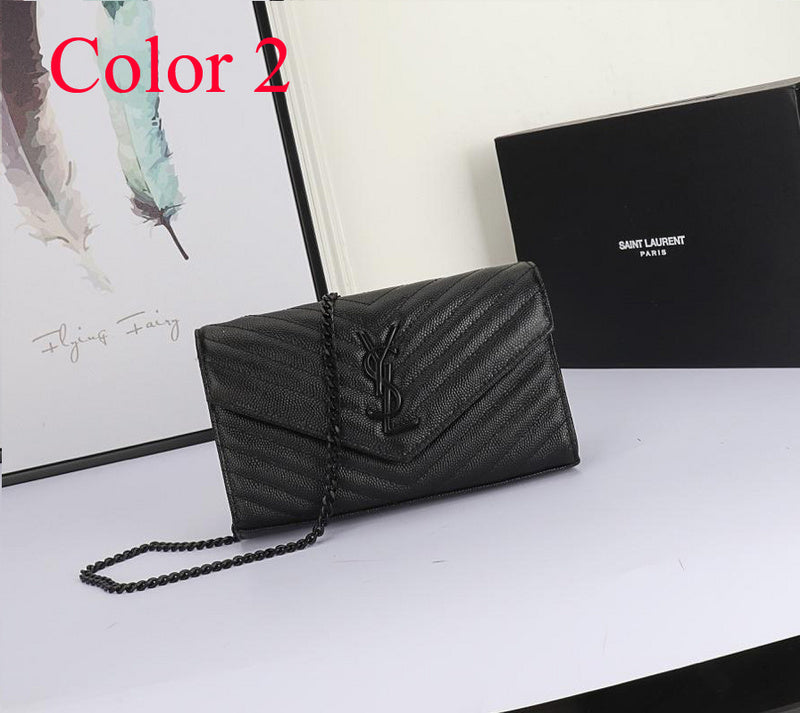 GYP4 Cowhide Women Bag 22.5x14x4cm Bags 5 Colors